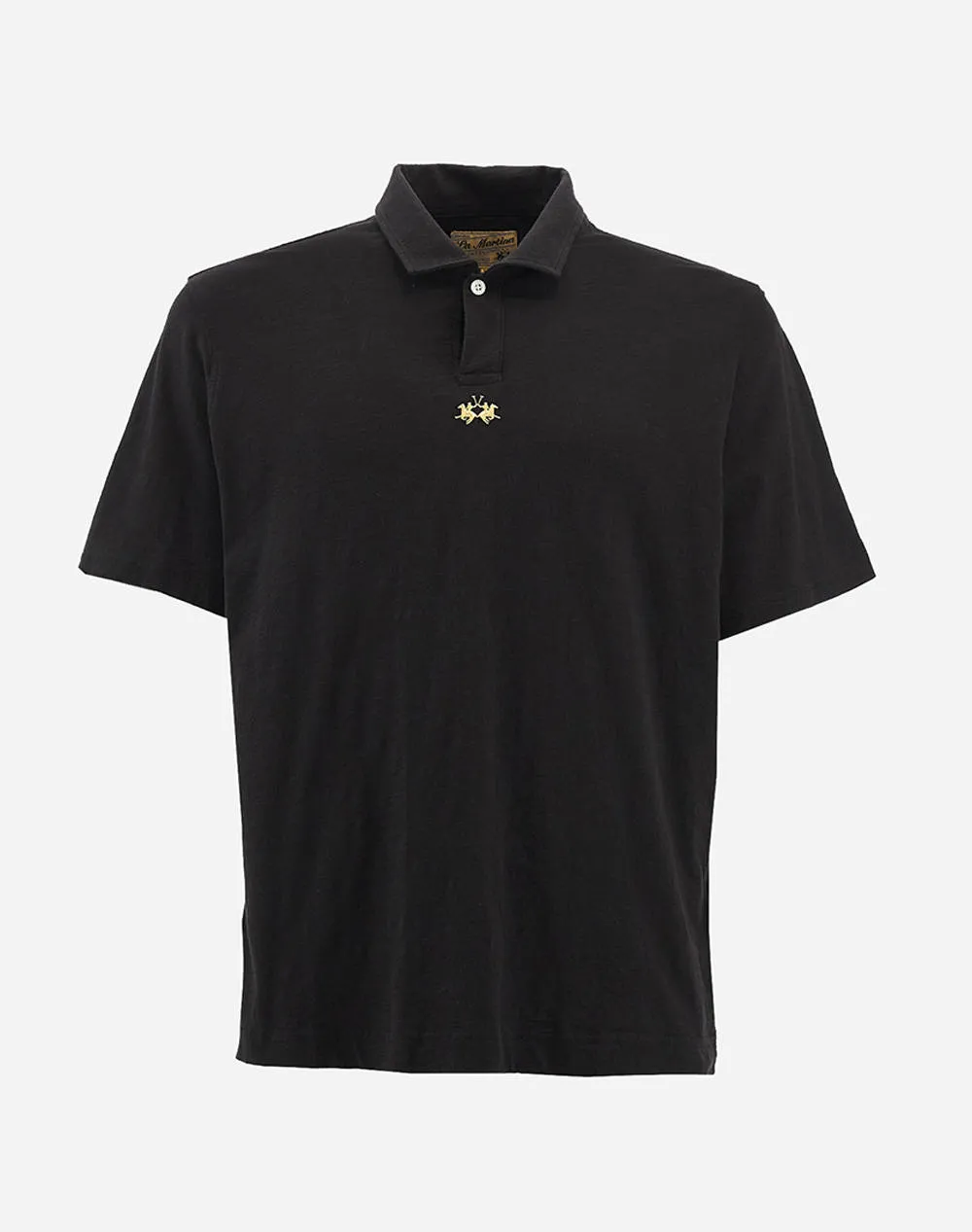 LA MARTINA POLO SHIRT MAN POLO S/S SLUB JERSEY