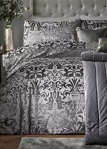 Laurence Llewelyn-Bowen Firenza Duvet Cover Set - Slate | Kaleidoscope