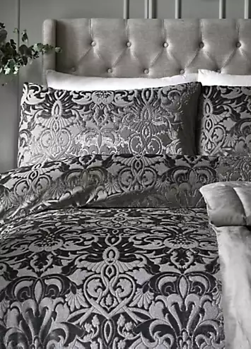 Laurence Llewelyn-Bowen Firenza Duvet Cover Set - Slate | Kaleidoscope