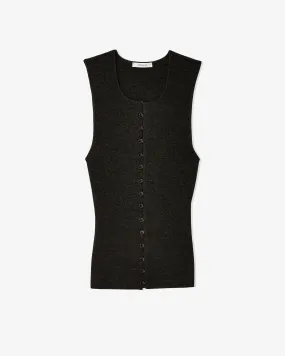 Lemaire - Women's Sleeveless Top - (Dark Espresso)