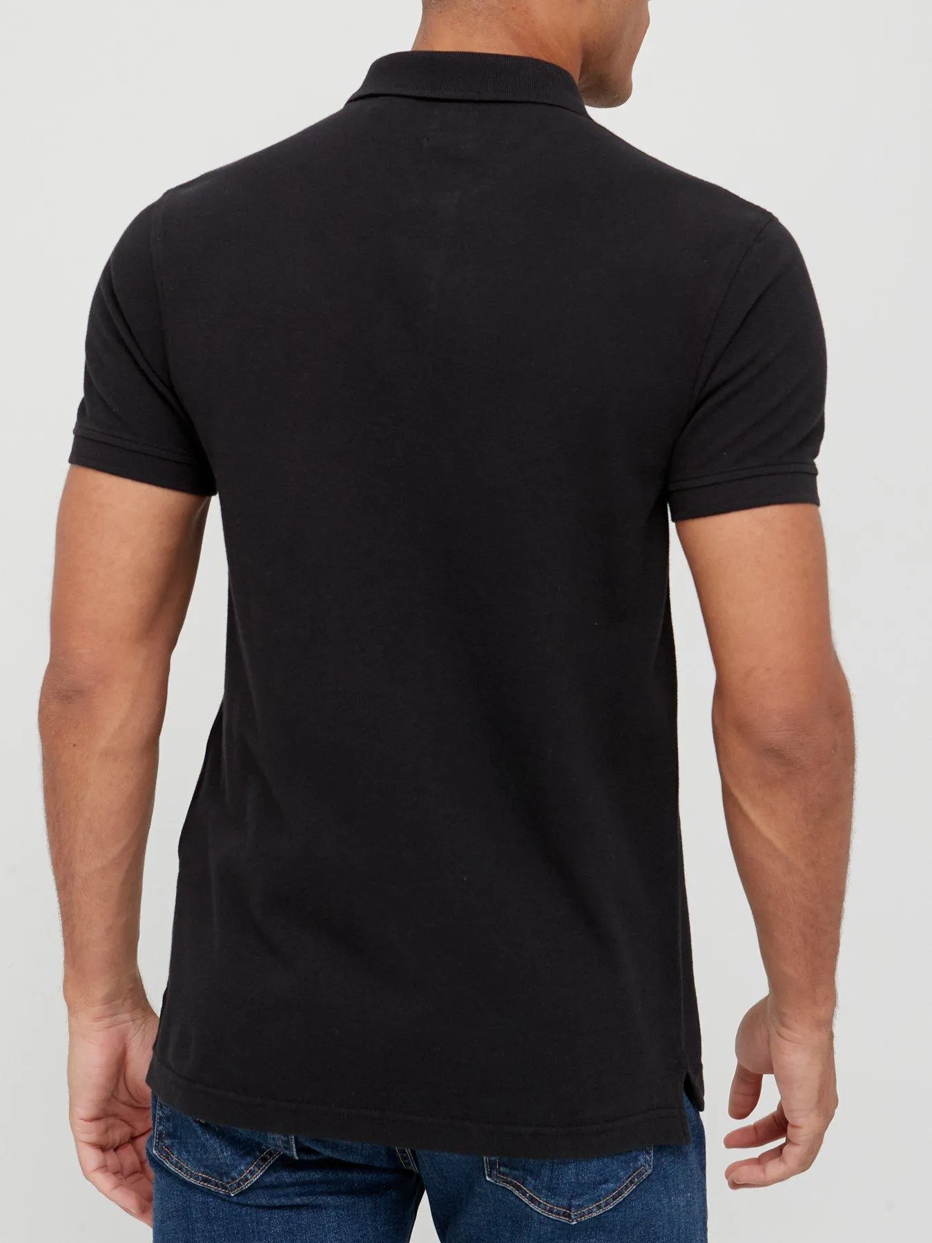 Levi's Embroidered Logo Polo - Black