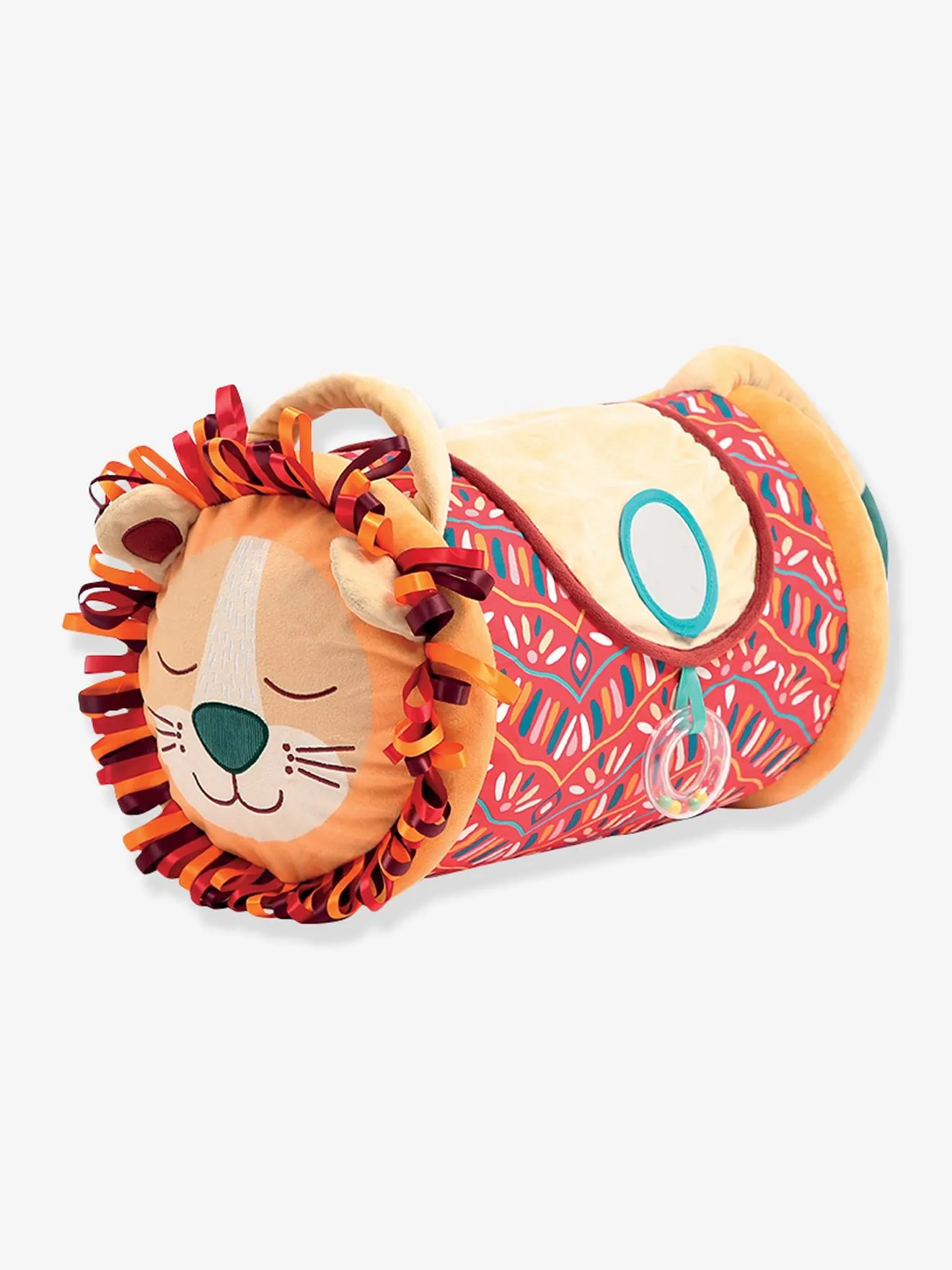 Lion Activity Prop Pillow, LUDI - multicoloured