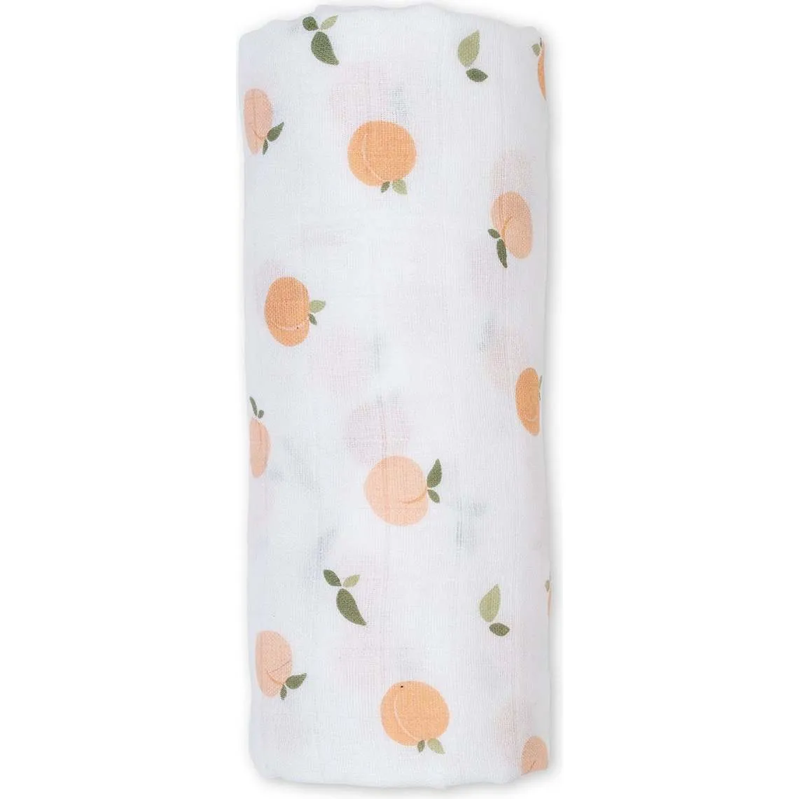 Lulujo Muslin Swaddle Blanket, Peaches