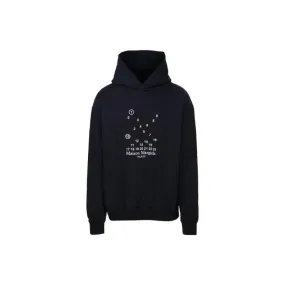     Maison Margiela   Cross-Digital Print Hooded Pullover