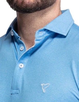 Men's birddogs Heather Polo