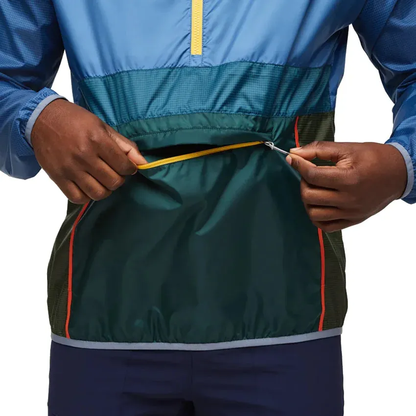 Men's Teca Half-Zip Windbreaker - Thumbs Up