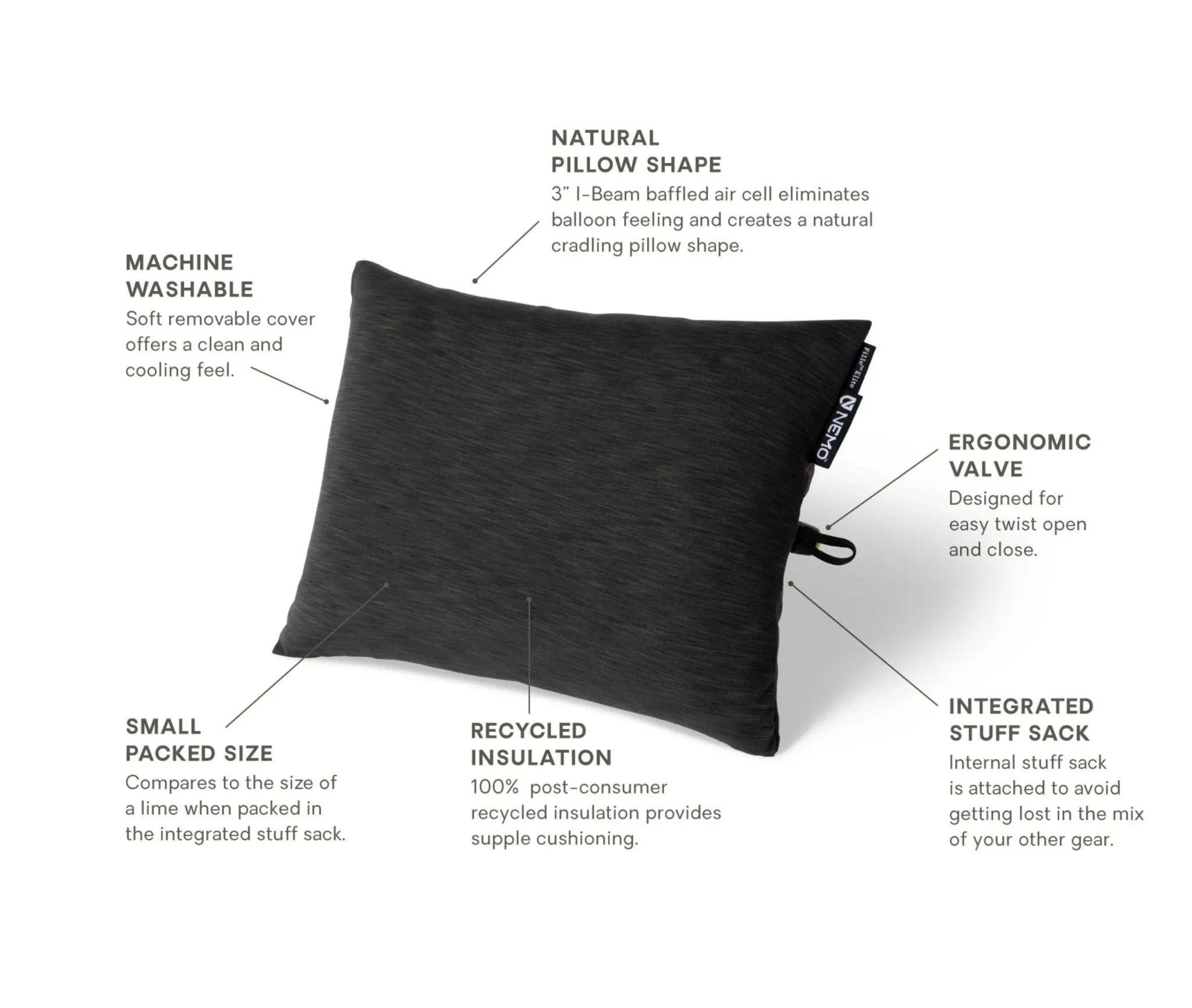 Nemo Fillo Elite Pillow 80g