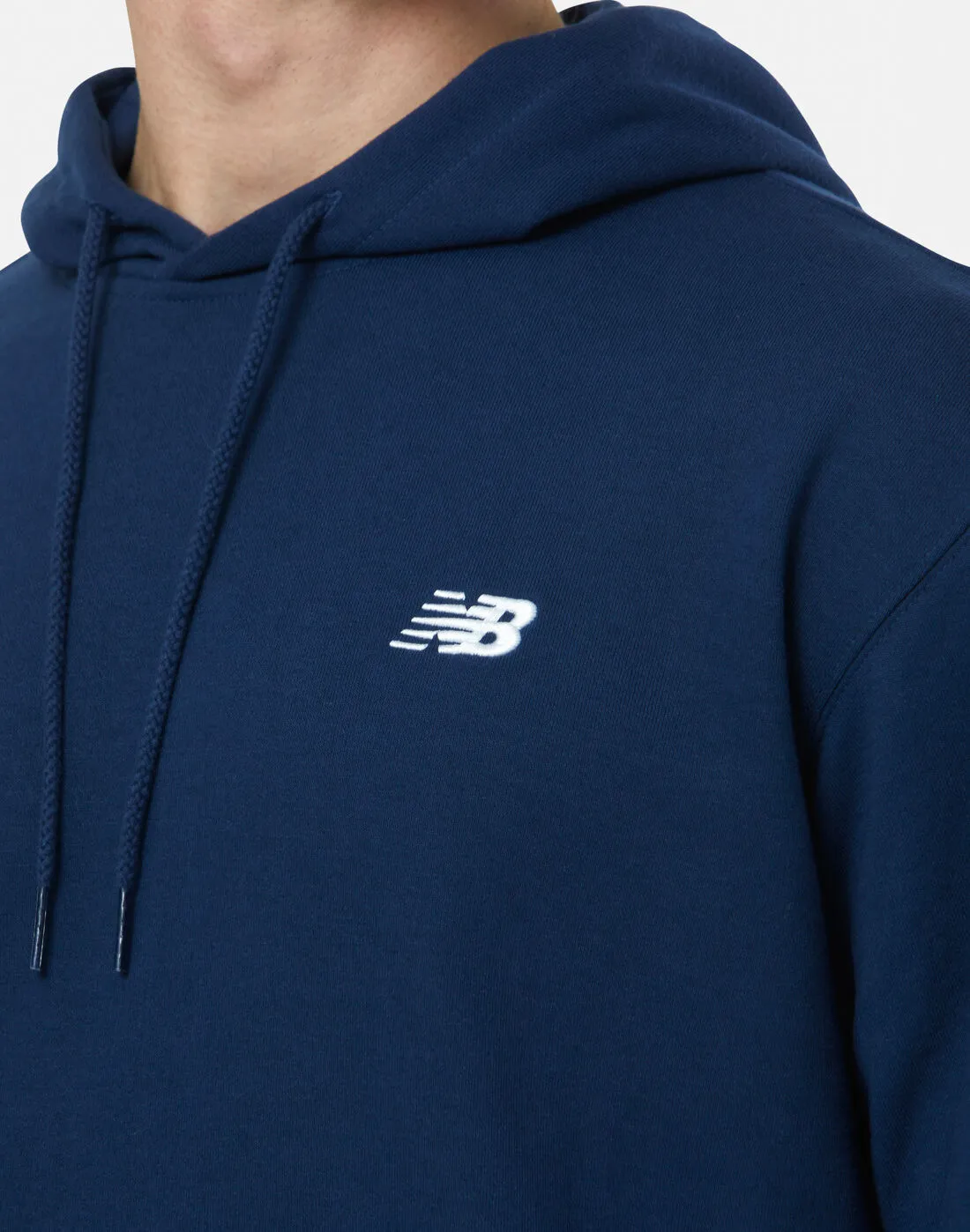 New Balance Mens Small Logo Hoodie