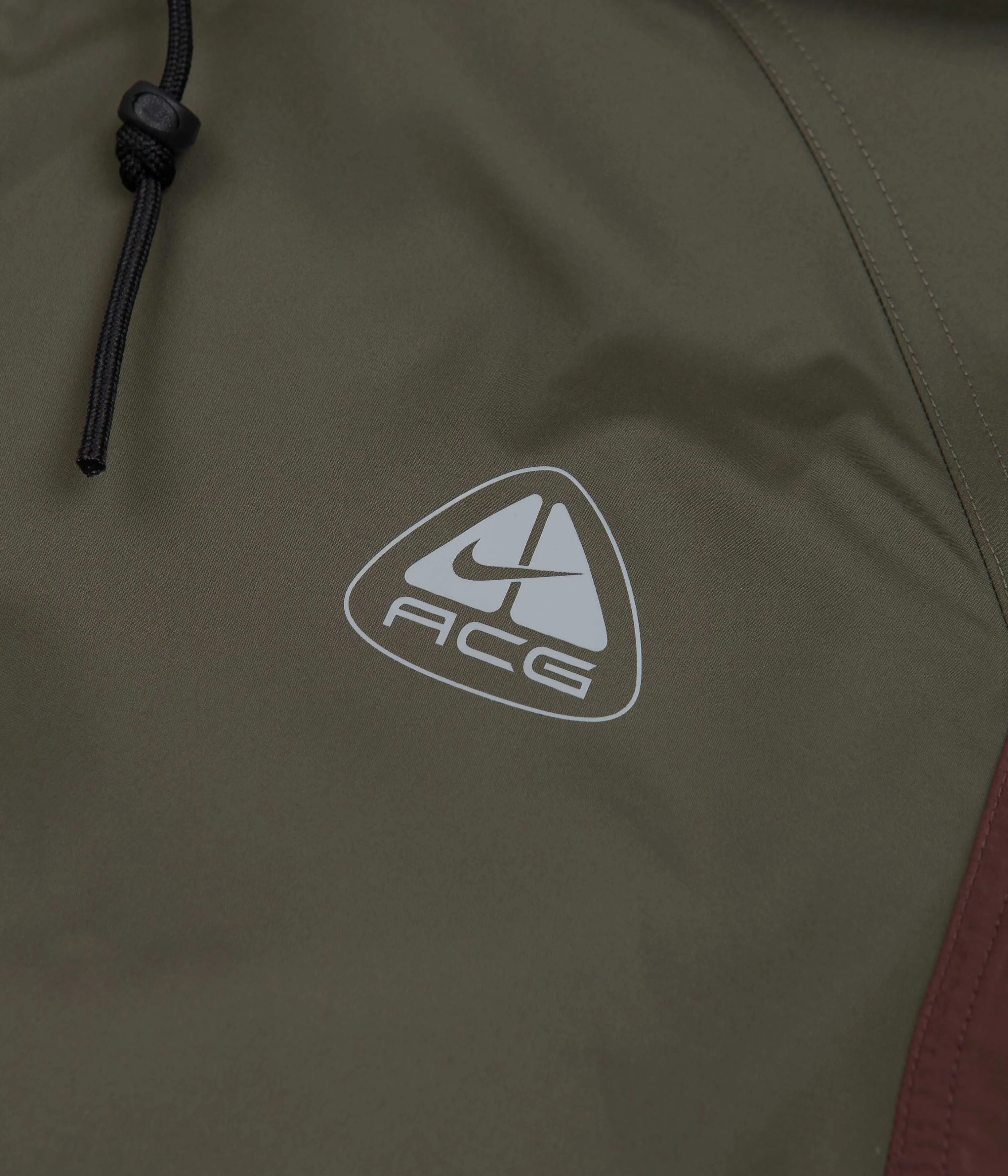 Nike ACG Oregon Series Micro Shell Jacket - Cargo Khaki / Earth / Black / Wolf Grey