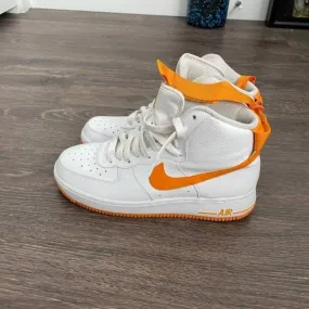 Nike Air Force 1 AF1 Ones High Vibrant Orange Sneakers