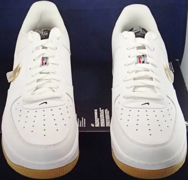 Nike Air Force 1 Low NBA White Grey Gum