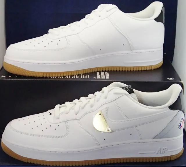 Nike Air Force 1 Low NBA White Grey Gum