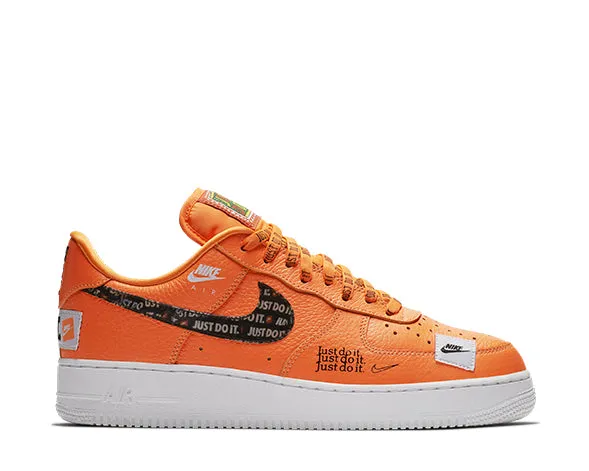 Nike Air Force 1 Premium  Orange Just Do It