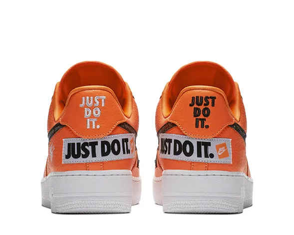 Nike Air Force 1 Premium  Orange Just Do It