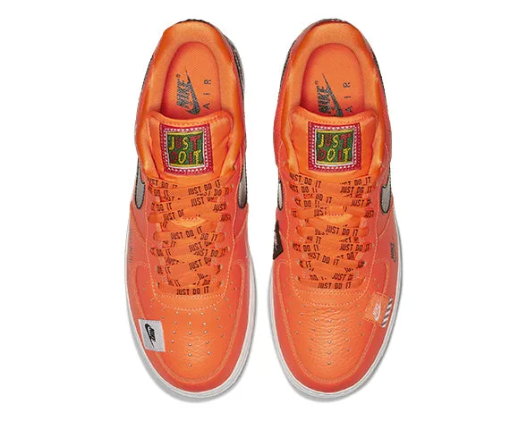 Nike Air Force 1 Premium  Orange Just Do It