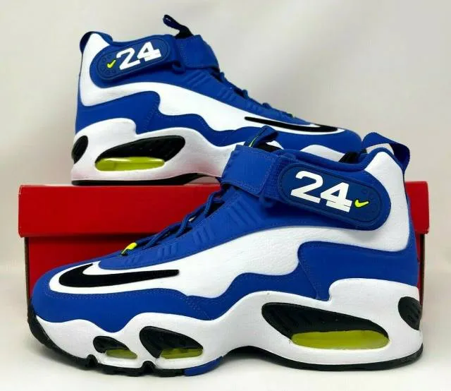 Nike air griffey max 1 varsity royal 2021 black volt men's size 8 dj5161-400 new