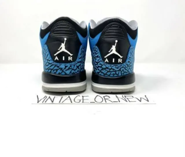 Nike Air Jordan III 3 Powder Blue Retro 2013 BG GS 39861...