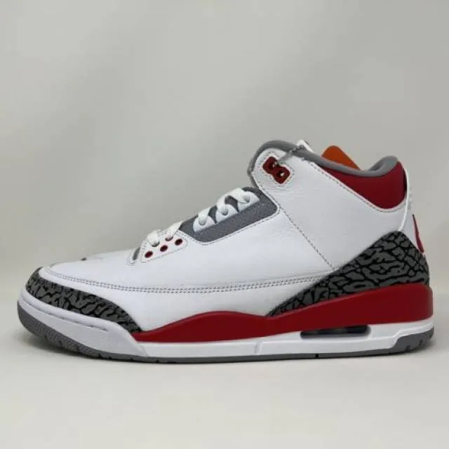 Nike Air Jordan Retro III 3 OG Fire Red 2022 White Black...