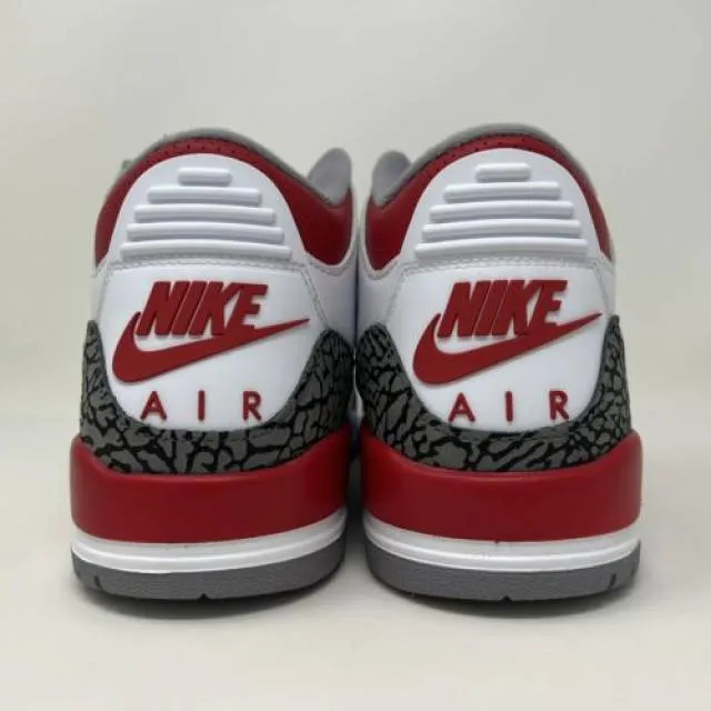 Nike Air Jordan Retro III 3 OG Fire Red 2022 White Black...