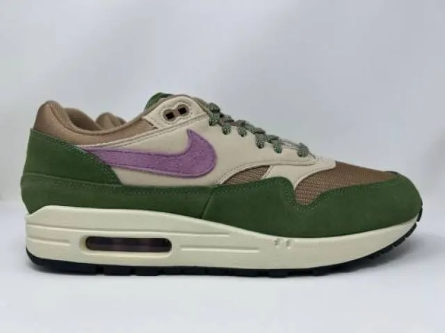 Nike air max 1 nh treeline 2022 green light bordeaux men's size 11 dr9773-300