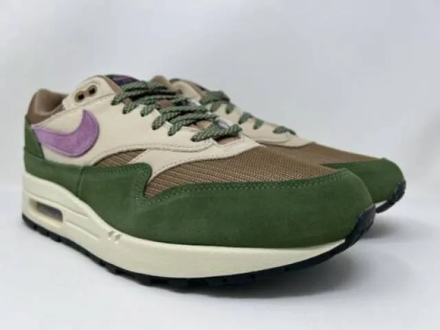 Nike air max 1 nh treeline 2022 green light bordeaux men's size 11 dr9773-300