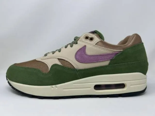 Nike air max 1 nh treeline 2022 green light bordeaux men's size 11 dr9773-300