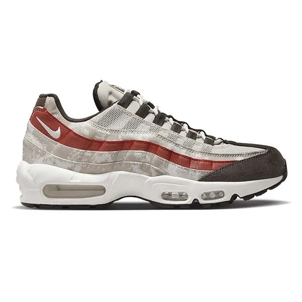 Nike Air Max 95 SE Light Bone Summit White Khaki Dune Red