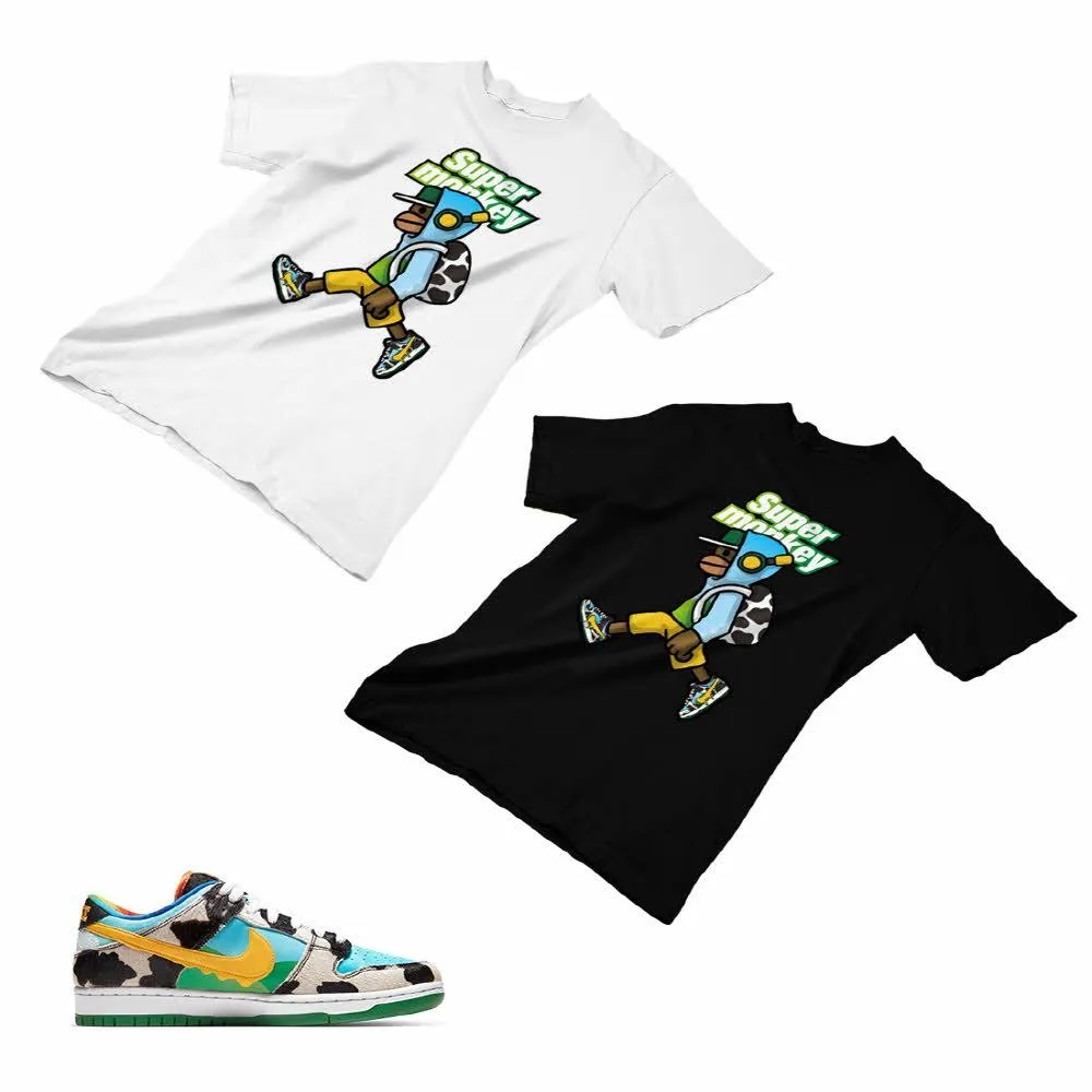 Nike Dunk Ben Jerry’s Matching Custom Designed T shirt ND 1-2-8