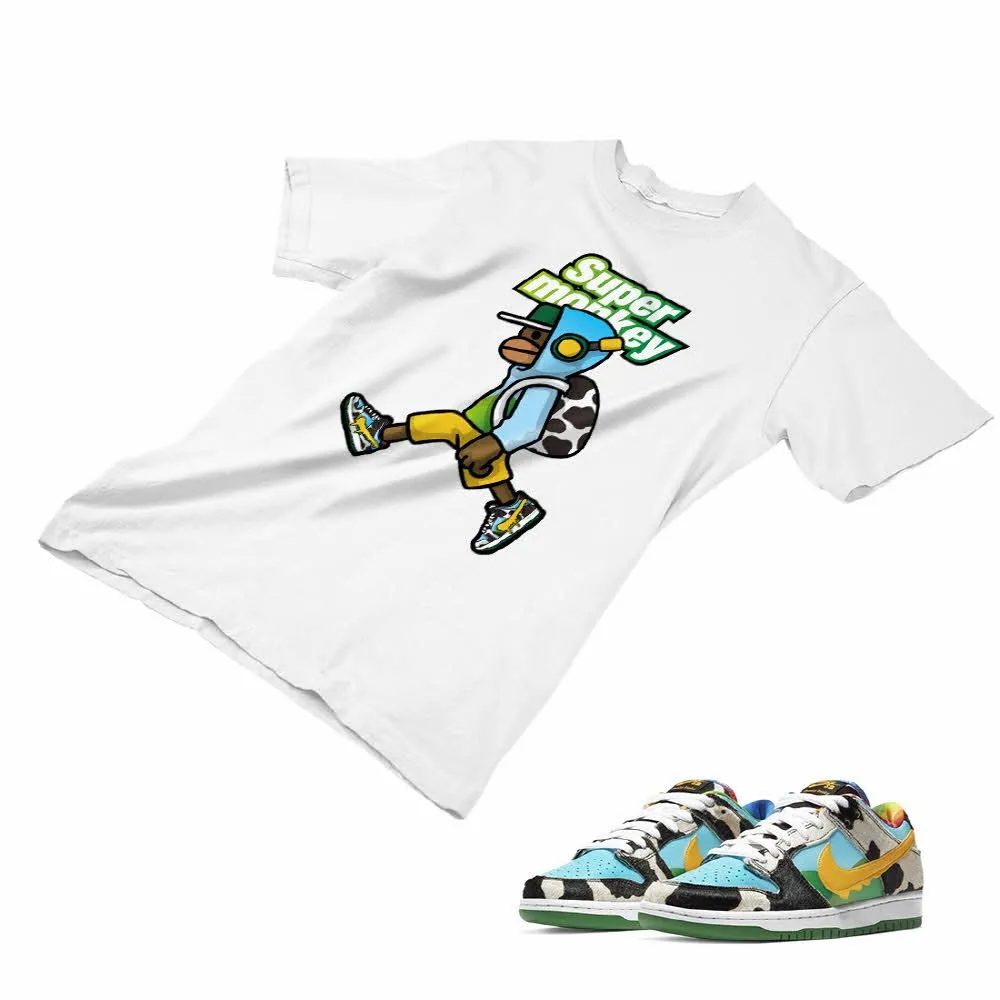 Nike Dunk Ben Jerry’s Matching Custom Designed T shirt ND 1-2-8