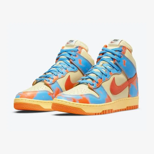 Nike Dunk High 1985 (Orange Acid Wash/ Safety Team Orange/ M