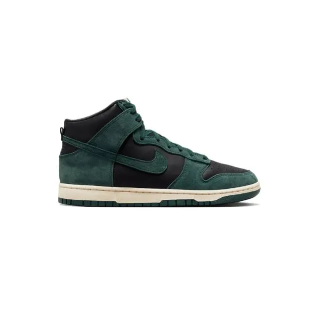 Nike dunk high premium (faded spruce/ green/ black/ light cream) men us 8-13 dq7679-002