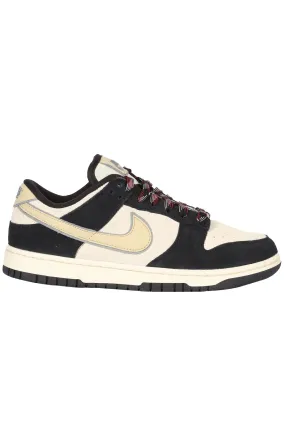 NIKE DUNK LOW BLACK TEAM GOLD SUEDE SNEAKERS EU 38.5 UK 5 US 7.5