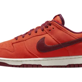 Nike dunk low orange suede