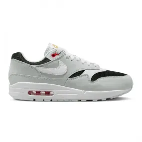 Nike Men Air Max 1 Premium (pure platinum / white-black-sport red)