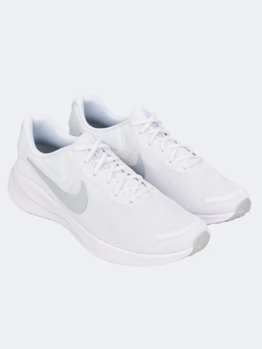 Nike Revolution 7 Men Running Shoes White/Platinum