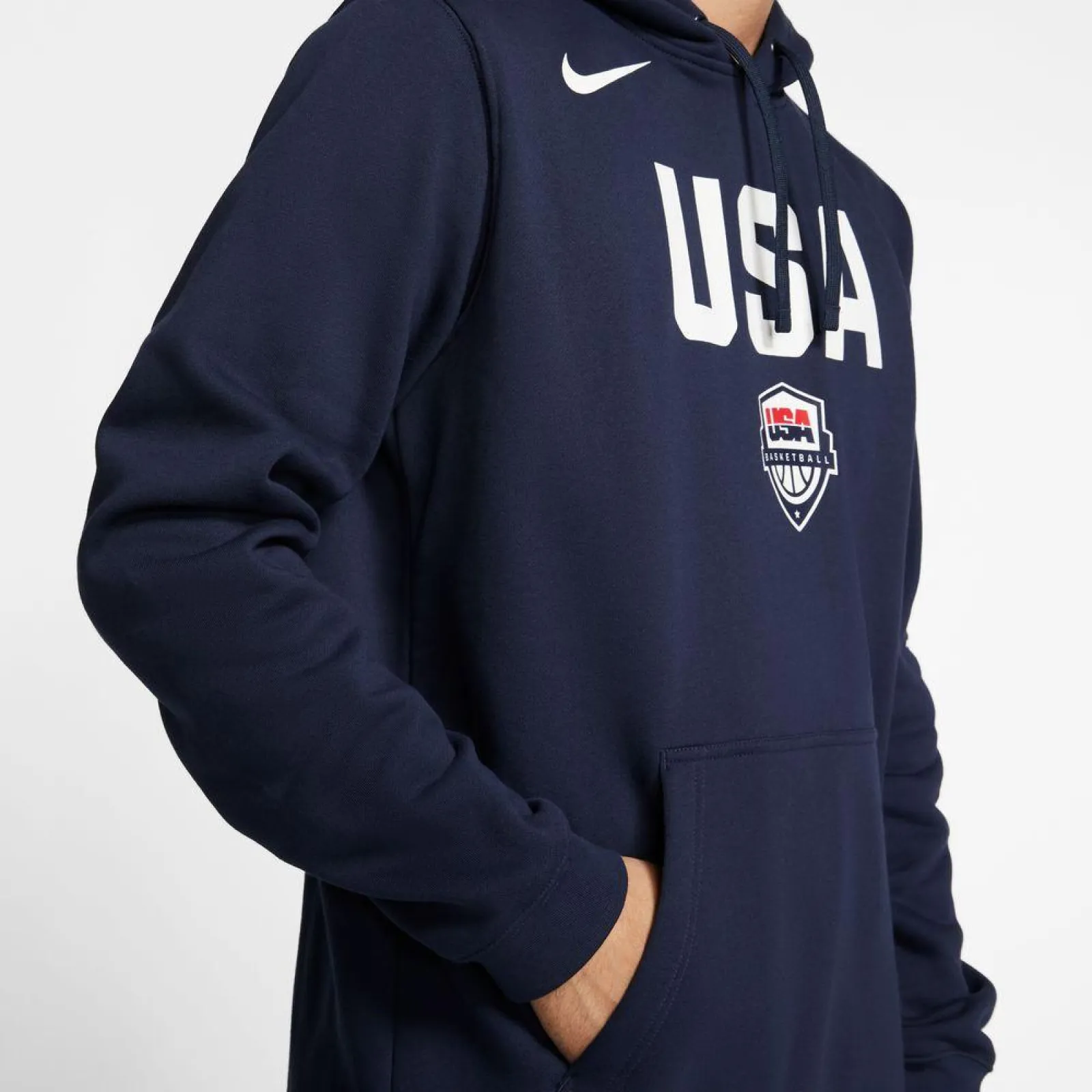 Nike USA Basketball Club Fleece Hoodie ''Obsidian''