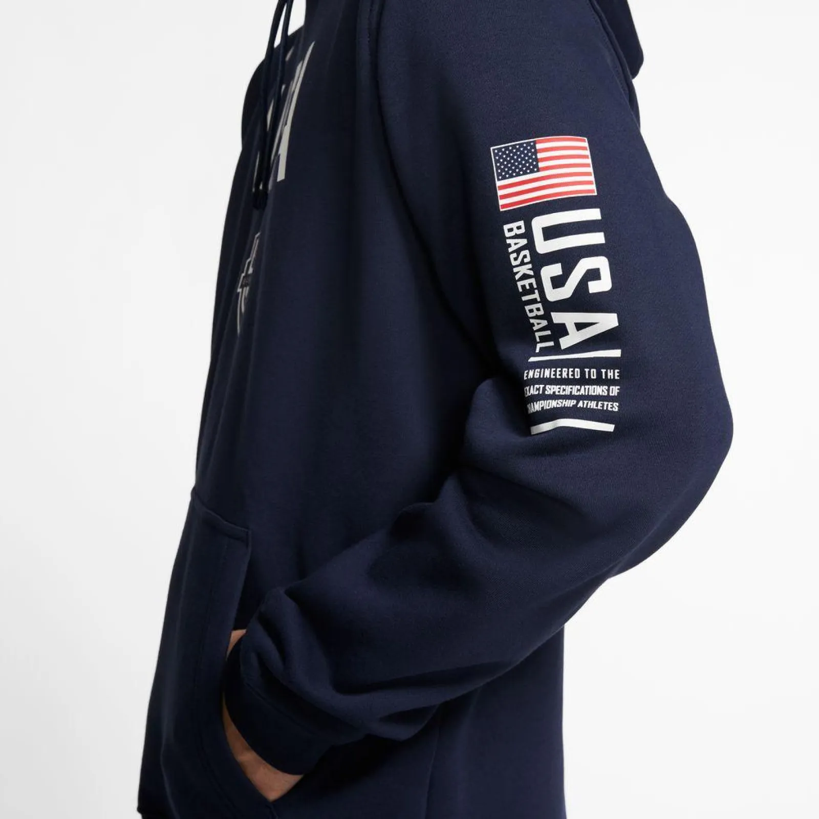 Nike USA Basketball Club Fleece Hoodie ''Obsidian''