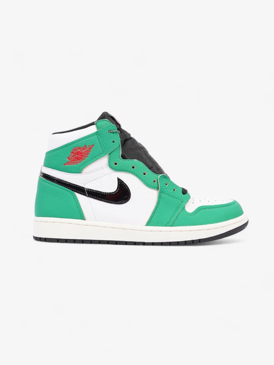 Nike W Air Jordan 1 High OG Lucky Green / Black / White Leather EU 43 UK 8.5