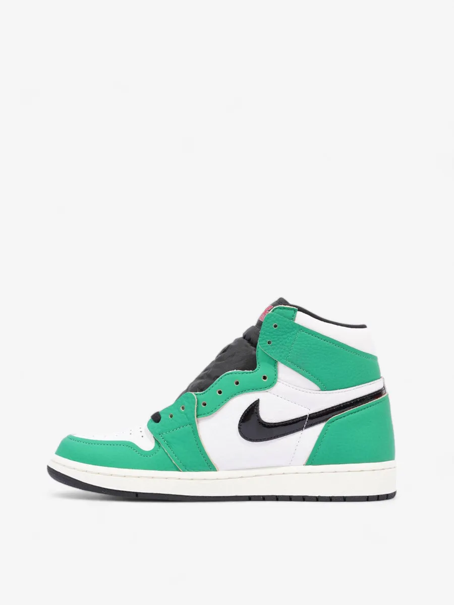 Nike W Air Jordan 1 High OG Lucky Green / Black / White Leather EU 43 UK 8.5