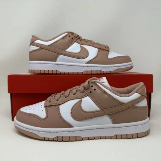 Nike W Dunk Low Rose Whisper White Pink Women's Size 8.5...