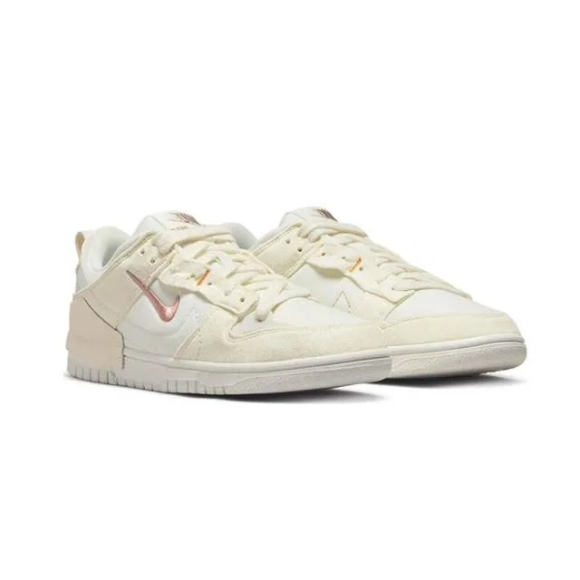 Nike women's dunk low disrupt 2 (pale ivory cream/ light mad