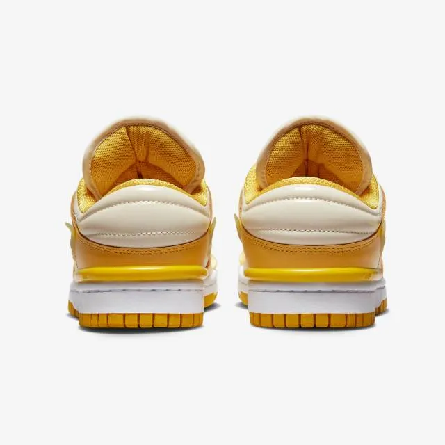 Nike women's dunk low twist (vivid sulfur/ yellow/ coconut milk/ white/ vivid sulfur) sizes 5-12 dz2