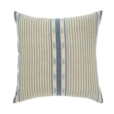 NS Pillow Seaview Linen Ikat