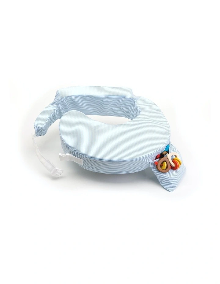 Nursing Pillow Blue Stripe