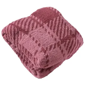 Olivia Sky Cozy Plaid Blanket