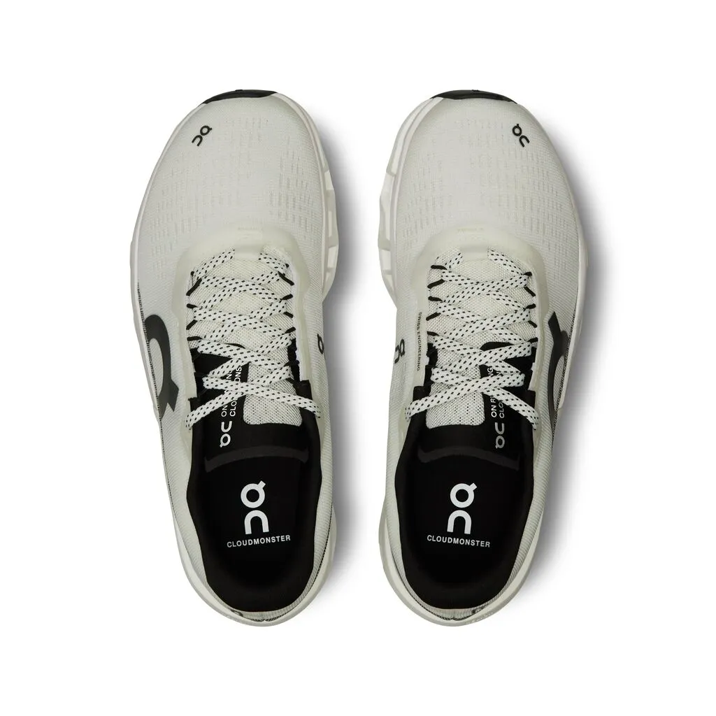 On Men's Cloudmonster 2 Running Shoes (Undyed) White / Frost