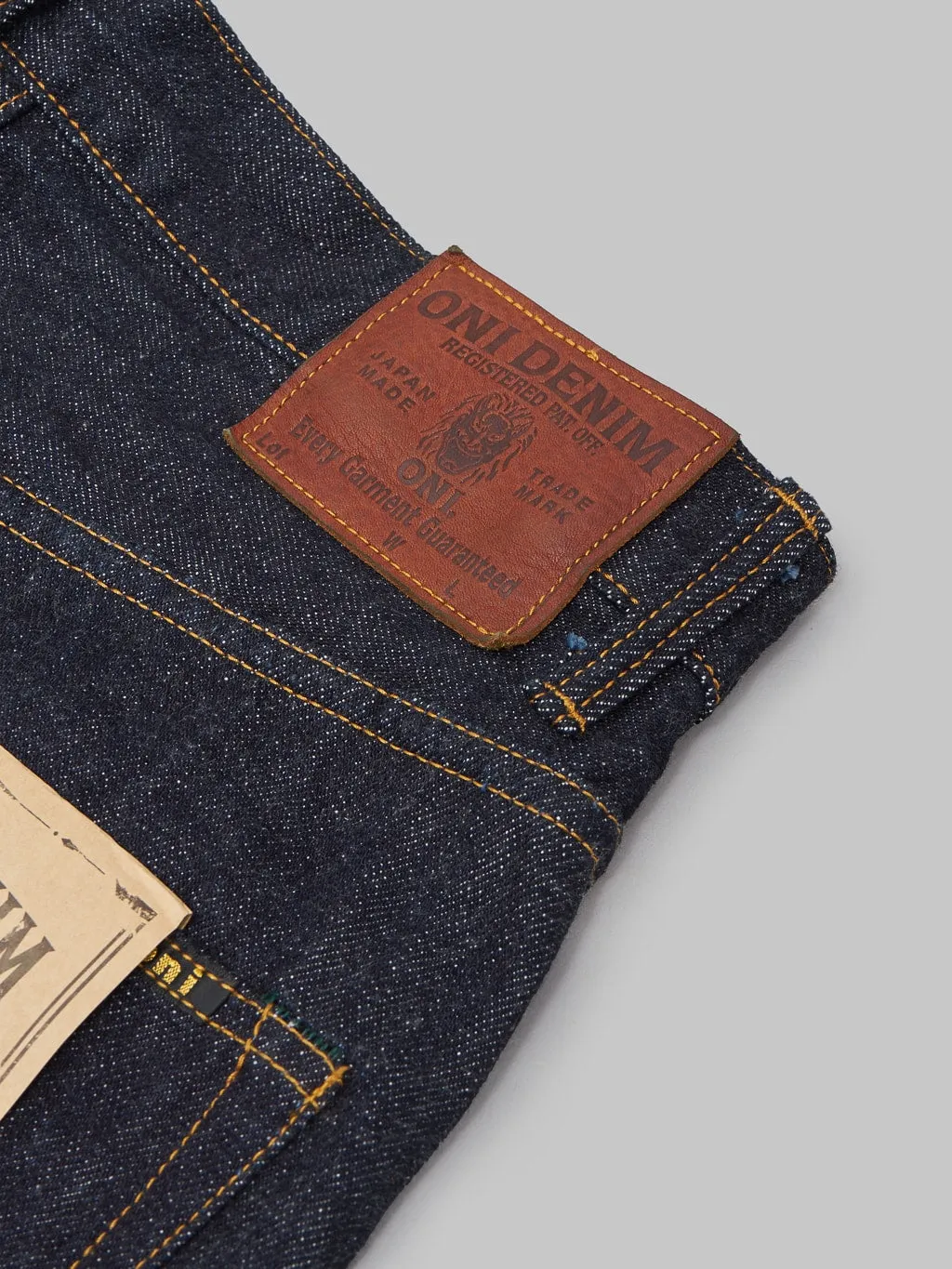 ONI Denim ONI-222 Low Tension 15oz Super Wide Straight Jeans