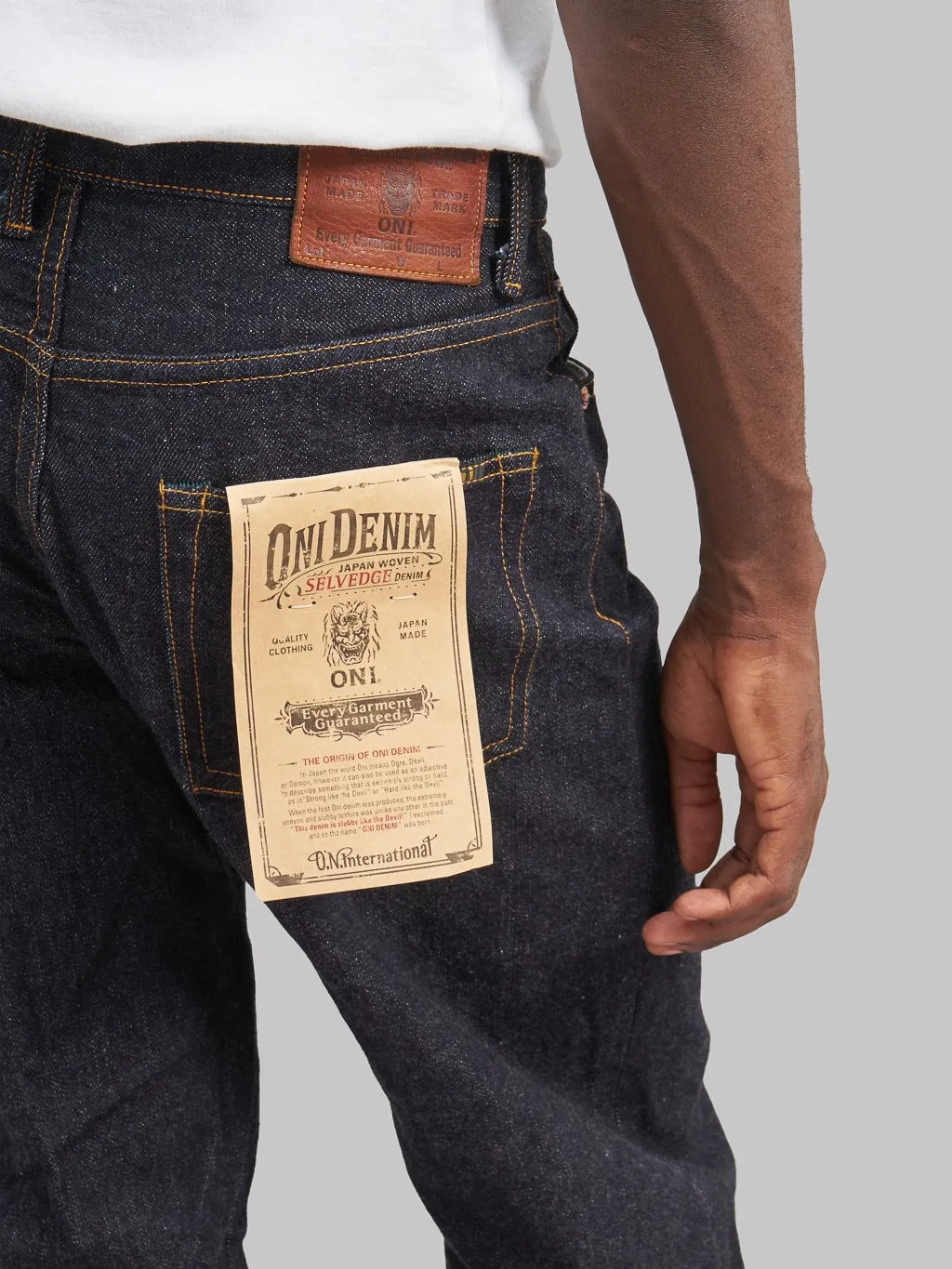 ONI Denim ONI-222 Low Tension 15oz Super Wide Straight Jeans