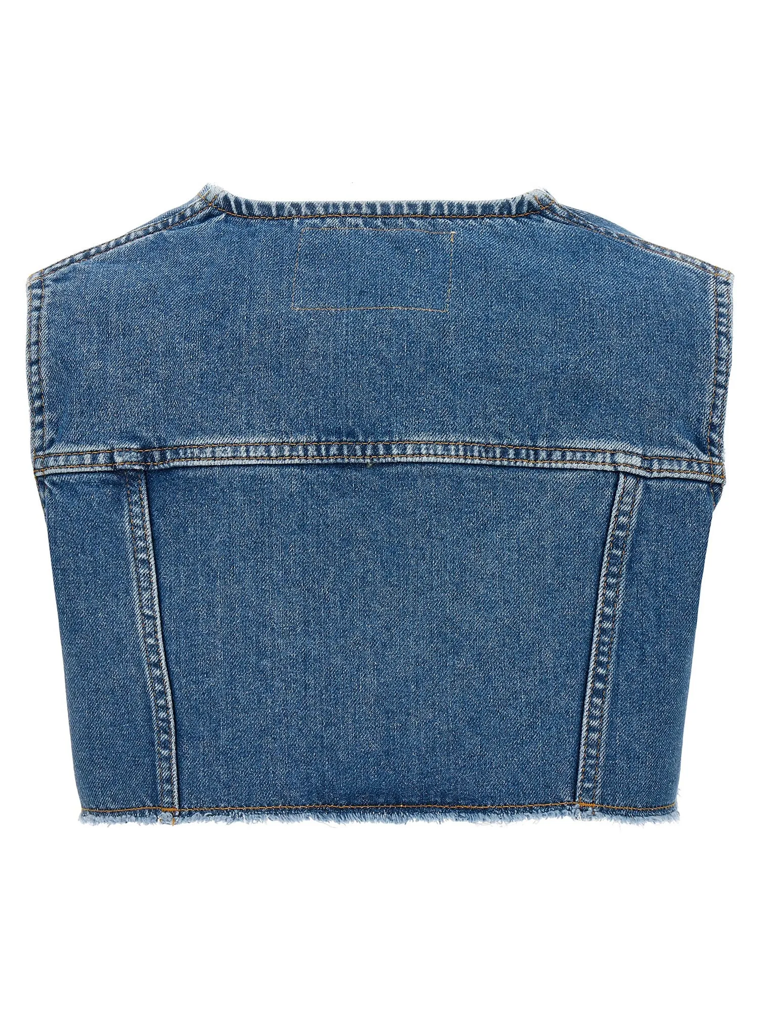 Philosophy    Philosophy Denim Cropped Vest