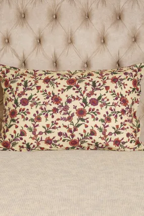 Pillow Cover - Floral Motifs